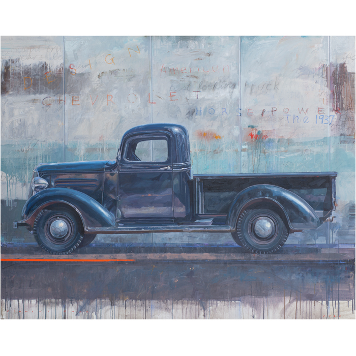 Stanley Rose Automotive Artist on the Road